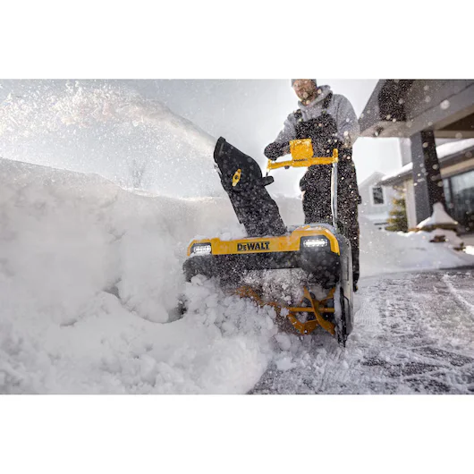 DeWalt 60V Max Series Snowblowers High Efficiency Brushless Motor feature image