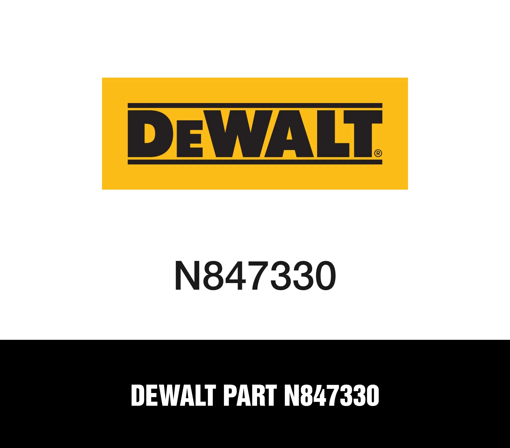 DeWalt Part N847330