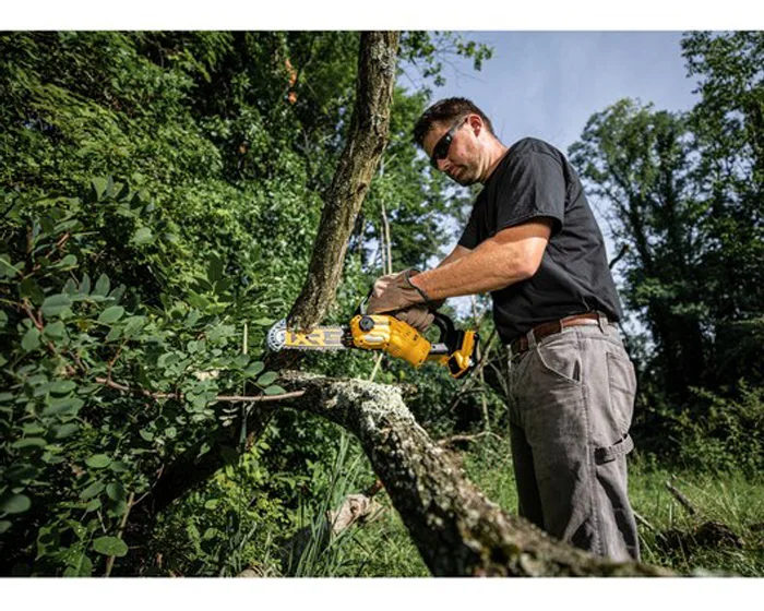 Dewalt Pruning Chainsaw Dccs623L1 Man Cutting Branch product image