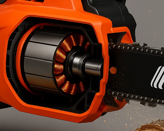 ECHO 56V Series Brushless Motor Efficiency feature image