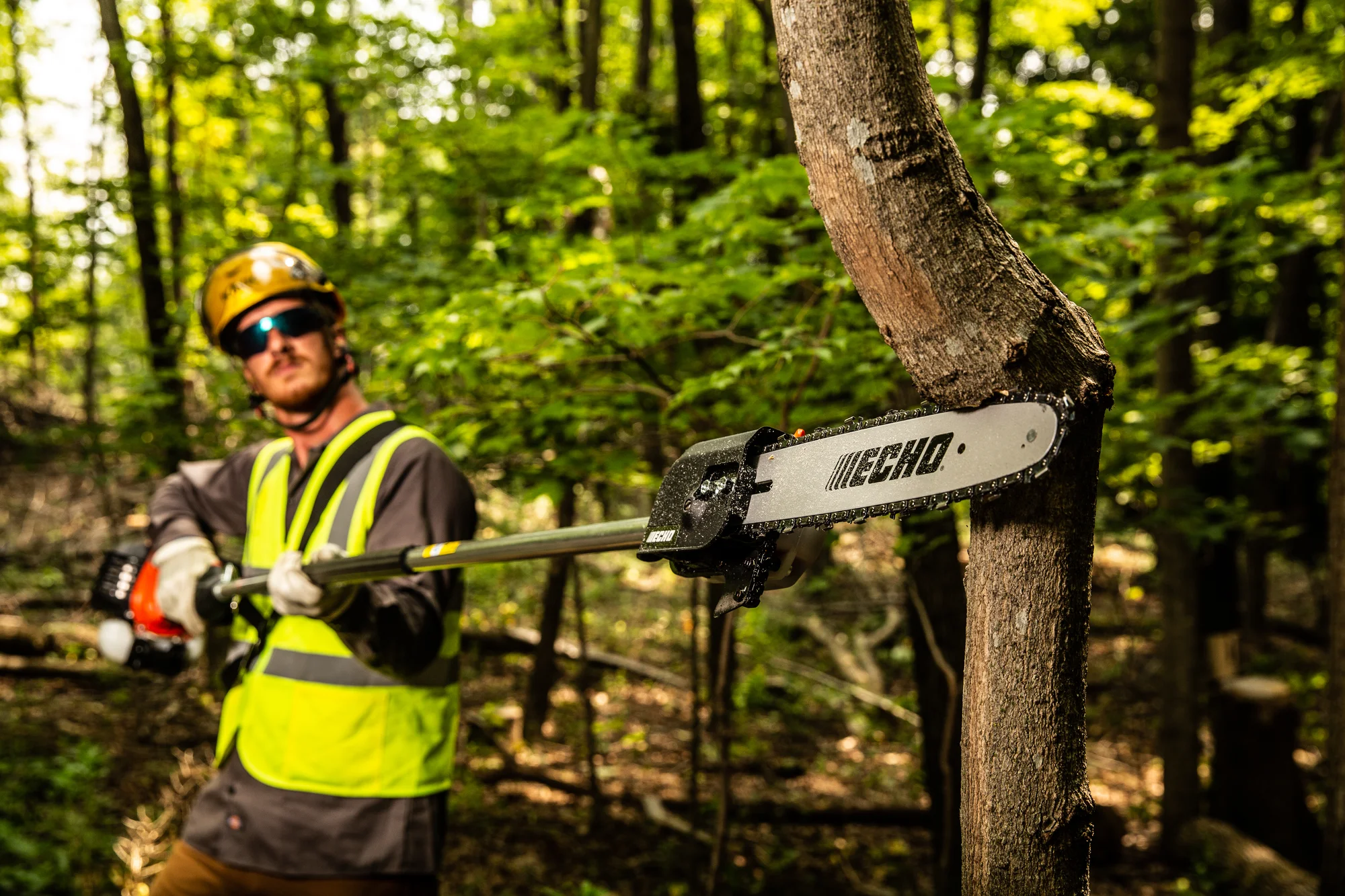 Echo 56V Series Power Pruner Ppf 2620 Wide Angle Man Cutting Branch product image