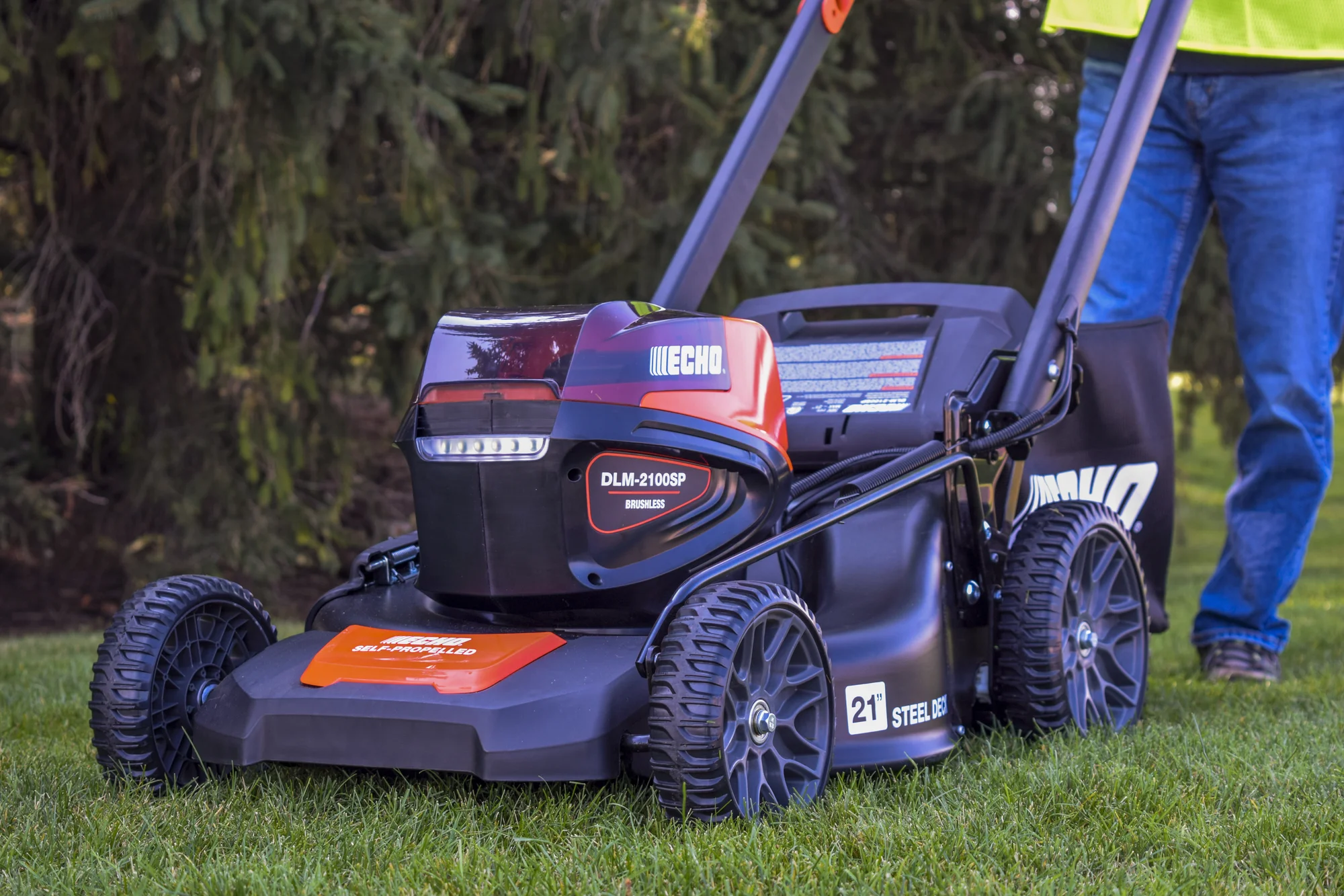 ECHO 56V Series Walk Behind Mowers 3 Mode Cutting System feature image
