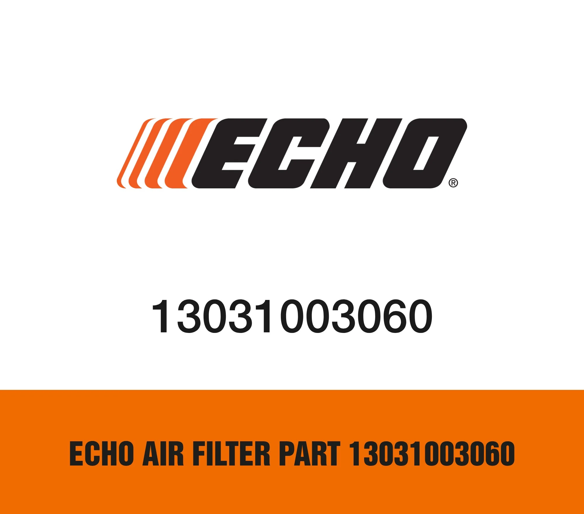 Echo Air Filter Part 13031003060