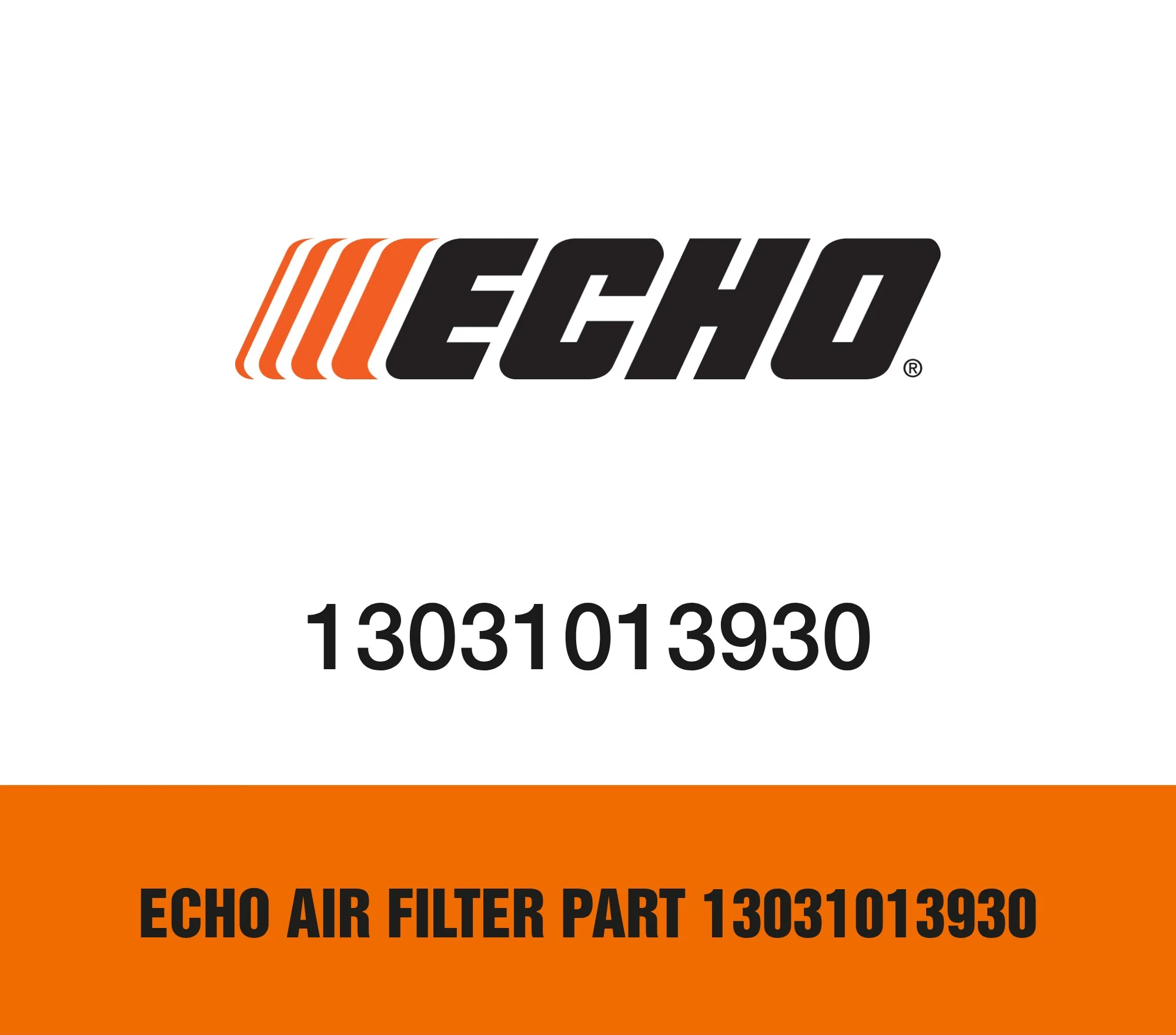 Echo Air Filter Part 13031013930