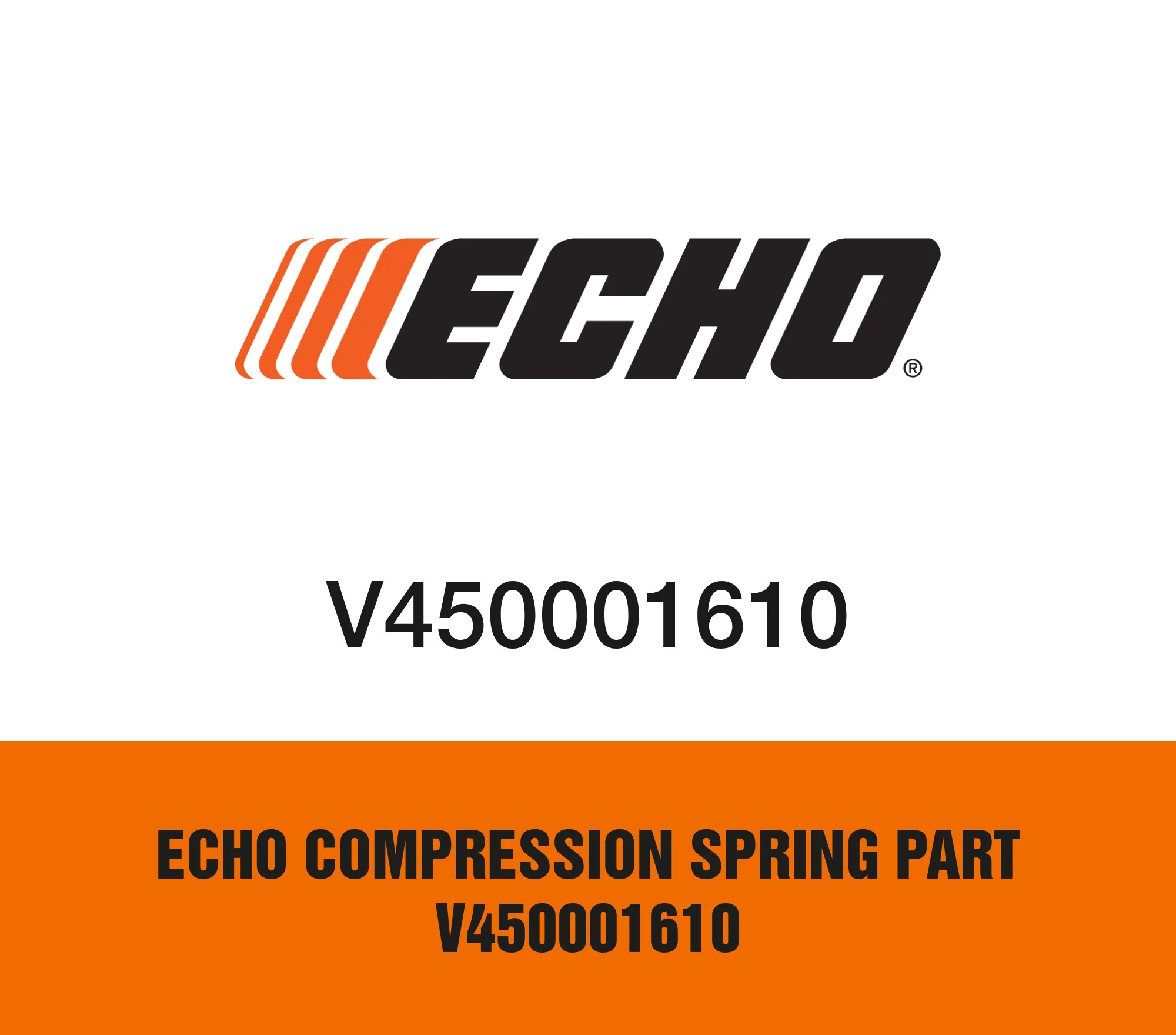 Echo Compression Spring Part V450001610