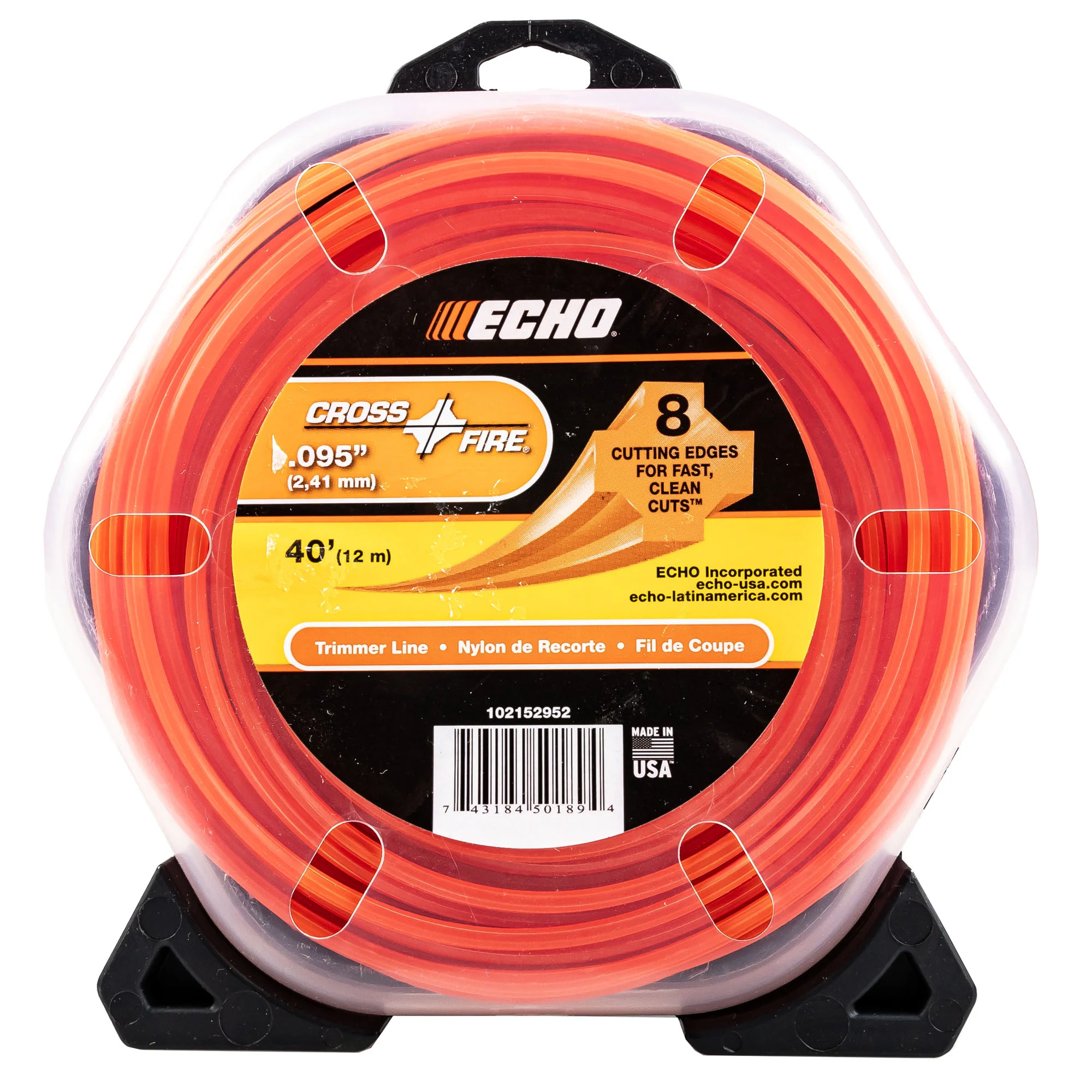 Echo Cross-Fire® Trimmer Line .095 in 40 ft 102152952