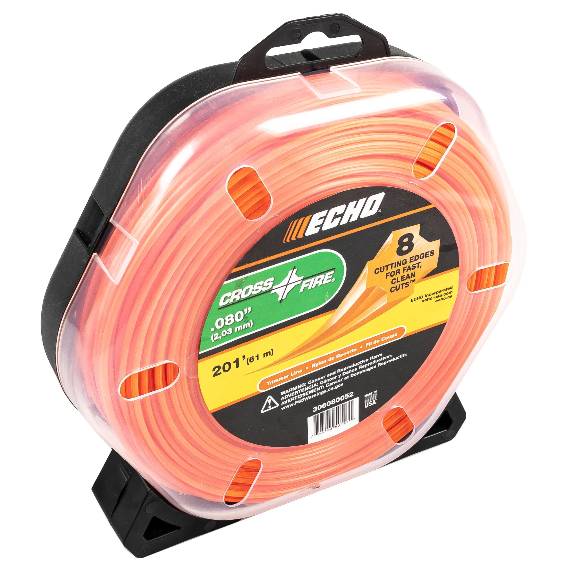 Echo Cross-Fire® Trimmer Line .080 in 201 ft 306080052
