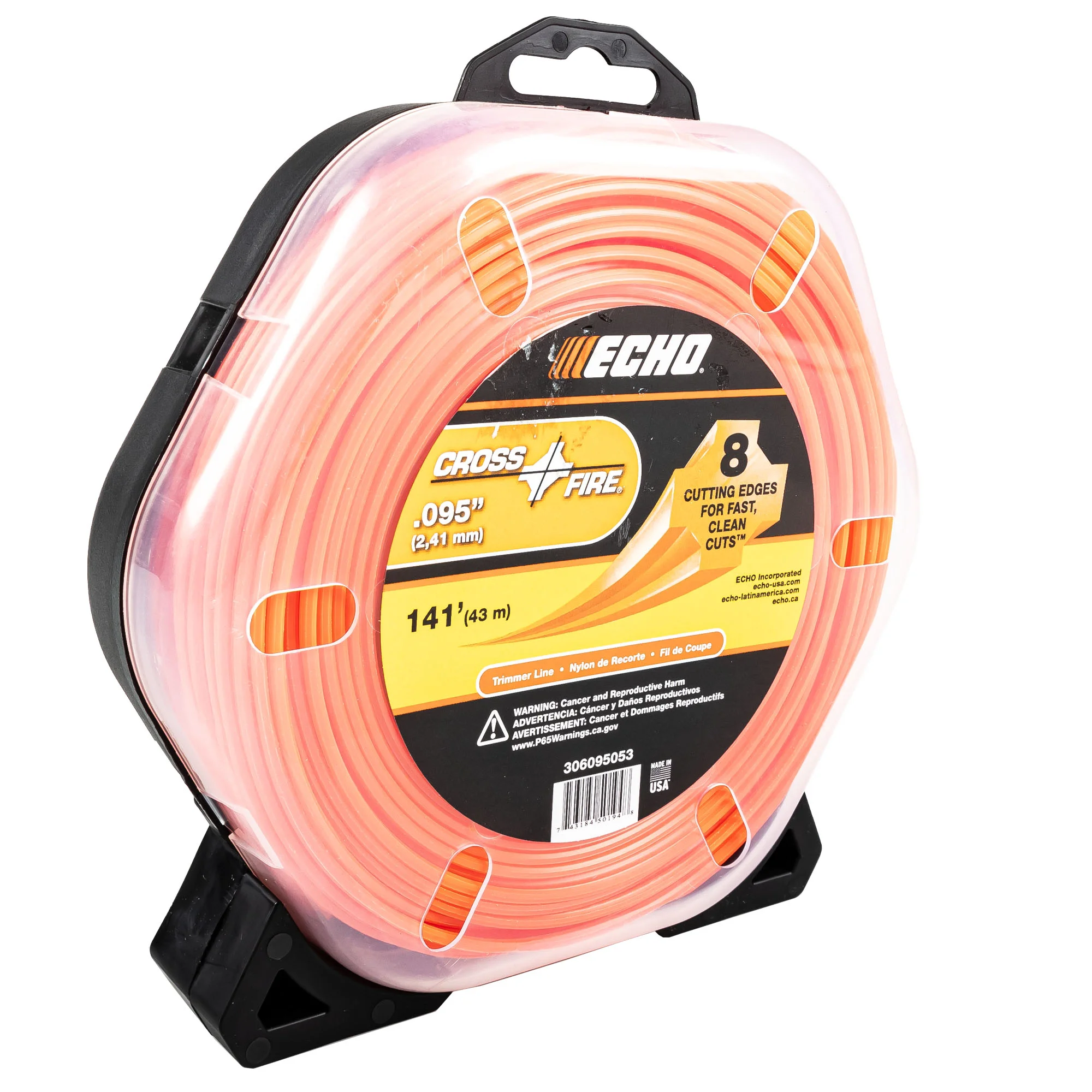 Echo Cross-Fire® Trimmer Line .095 in 141 ft 306095053