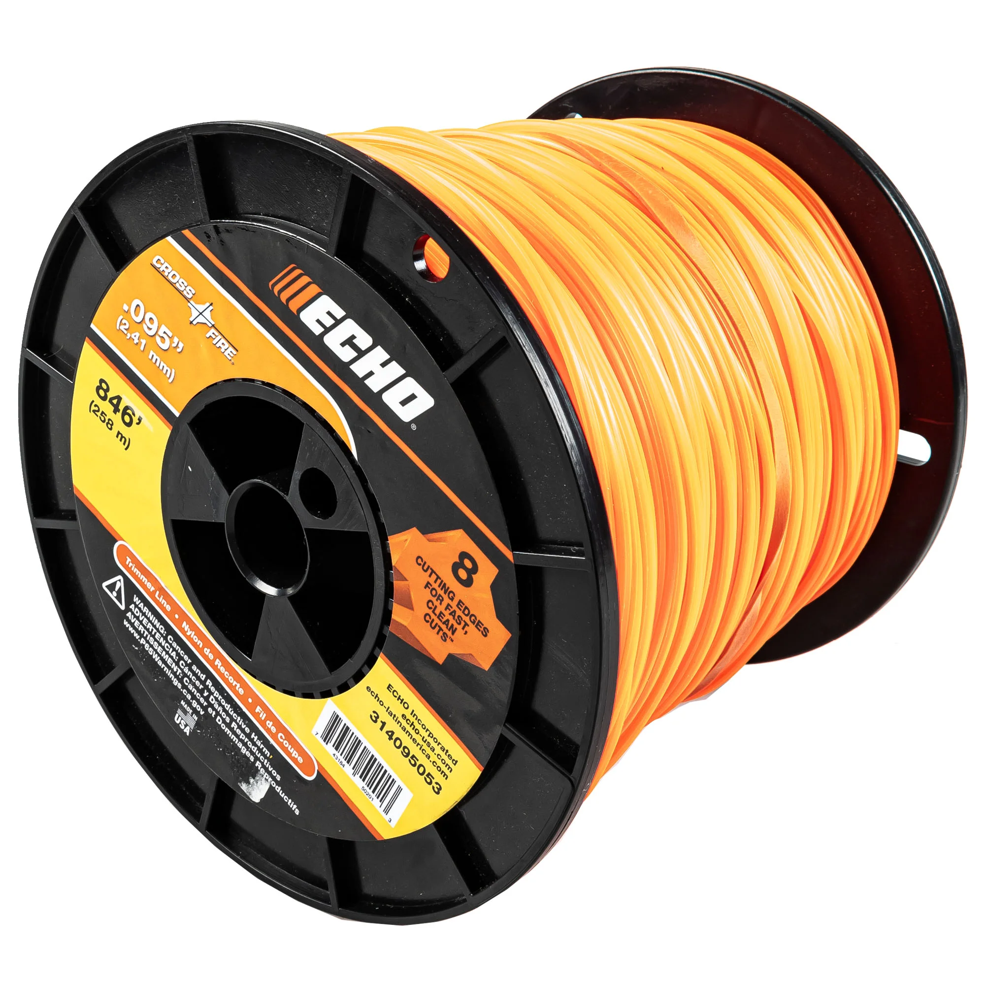 Echo Cross-Fire® Trimmer Line .095 in 846 ft 314095053
