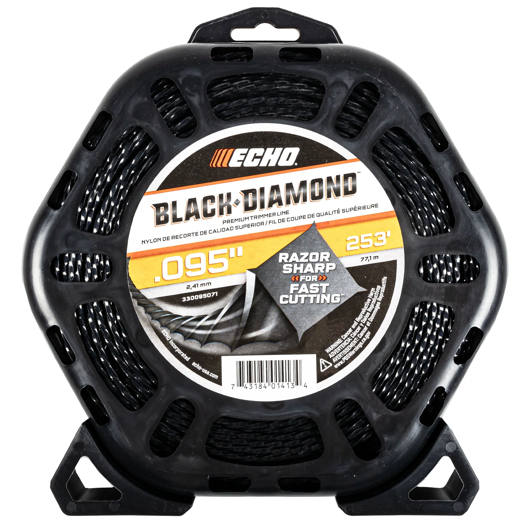 Echo Black Diamond® Trimmer Line .095 in 253 ft 330095071