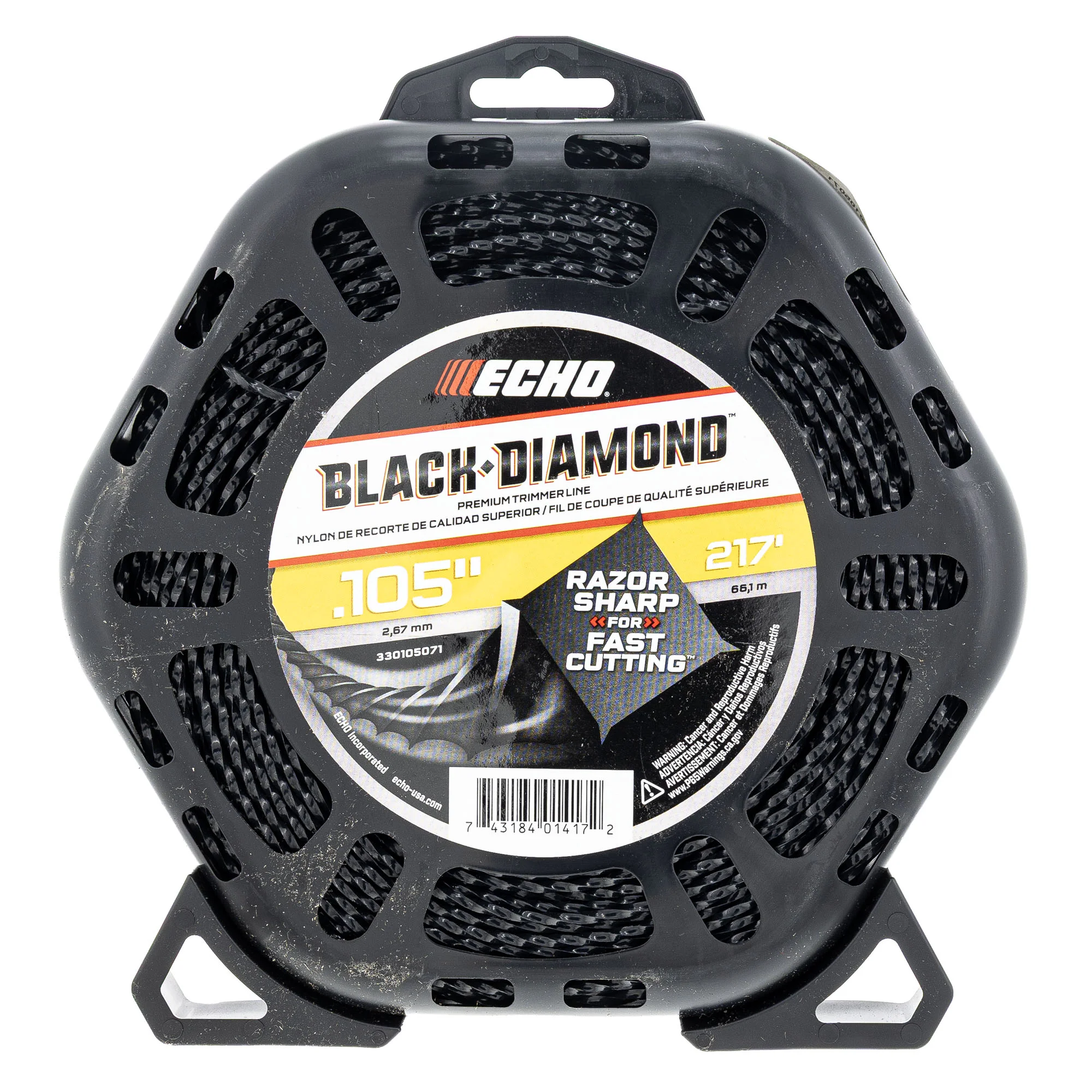 Echo Black Diamond® Trimmer Line .105 in 217 ft 330105071