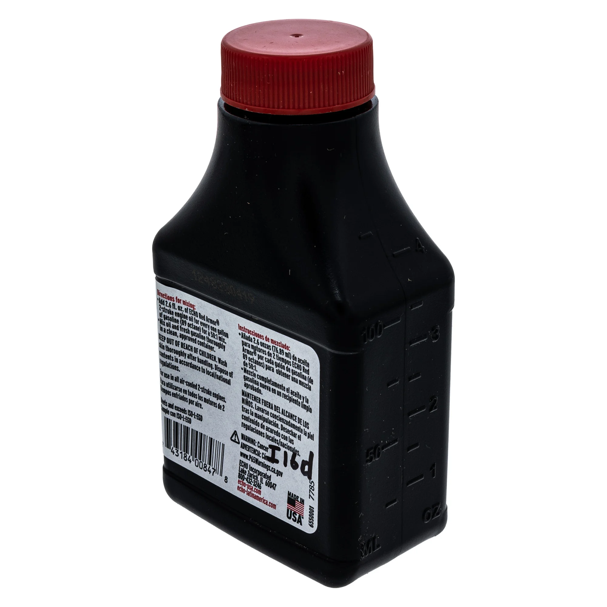 Echo Red Armor 2-Stroke Engine Oil 2.6 fl. oz. Part 6550001 ECHO Ec6550001 4 product image