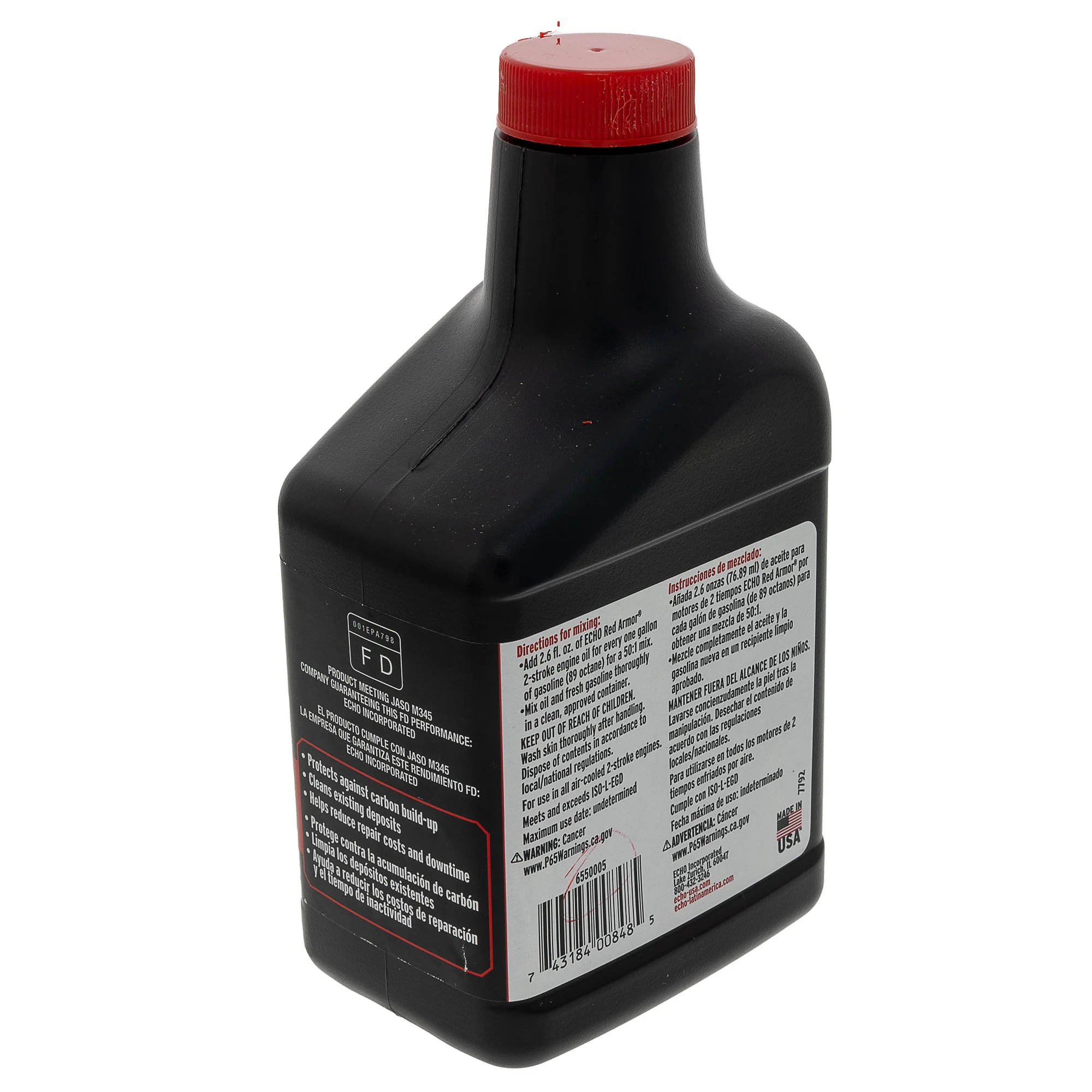 Echo 2-Stroke Engine Oil 12.8fl oz Bottle Part 6550005 ECHO Ec6550005 6 product image