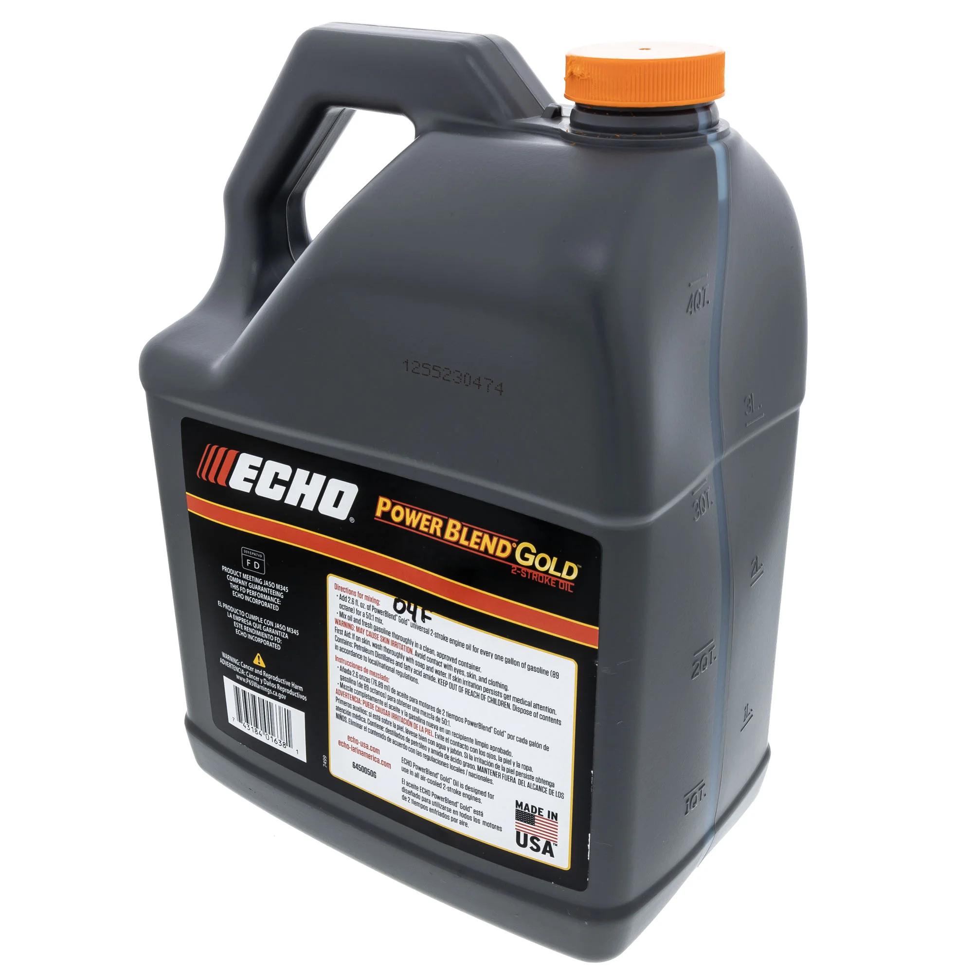 Echo Echo PowerBlend Xtended Life Oil 1 gallon Part OIL2CYGAL ECHO Ecoil2Cygal 6 product image