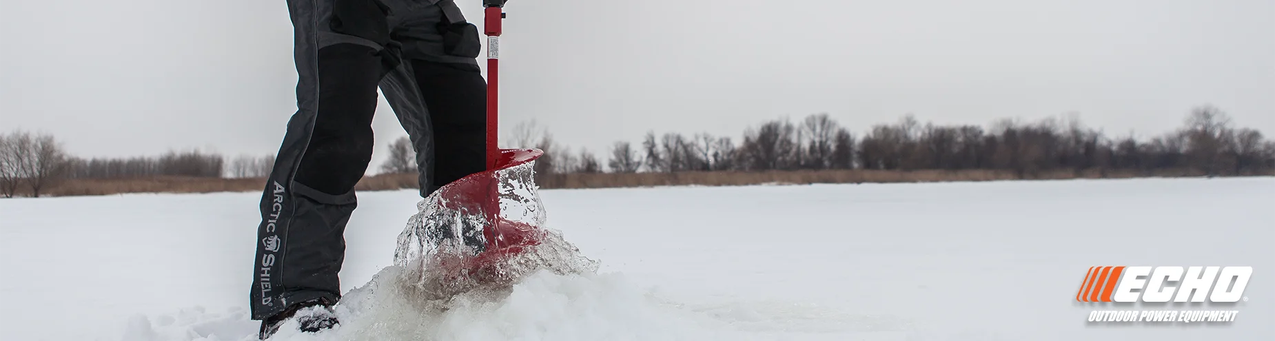 Echo Generic Banner Earth Ice Auger