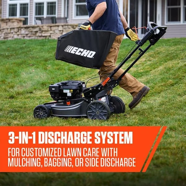 ECHO Lm Series Walk Behind Mowers 3 In 1 Clipping Management feature image