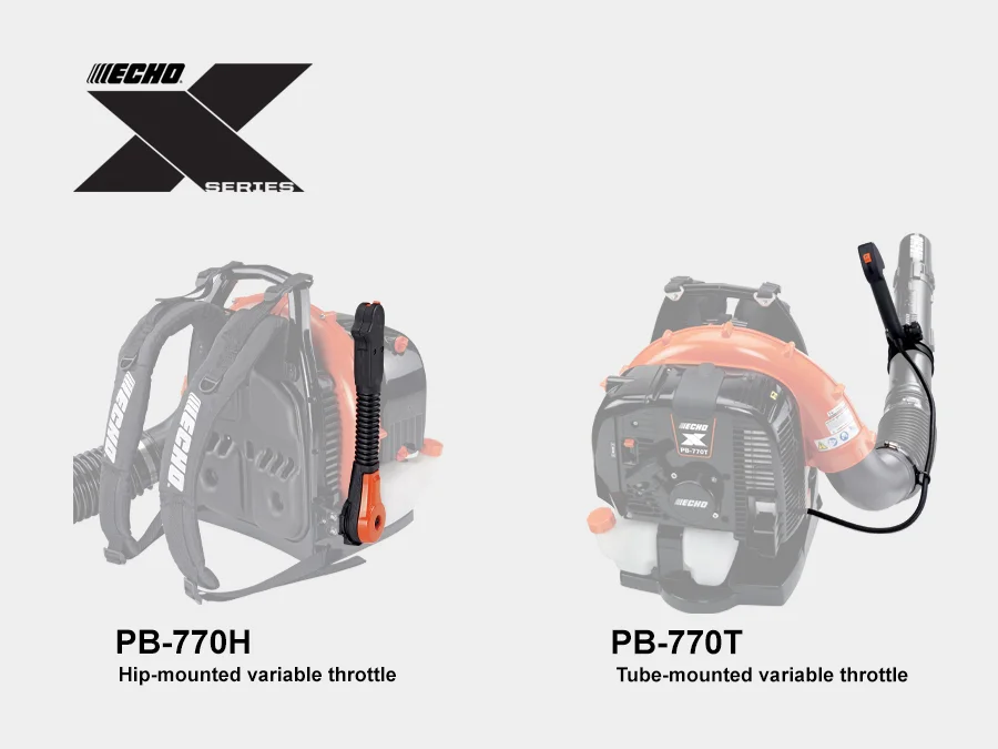ECHO Pb Series Leaf Blowers Variable Throttle Control feature image