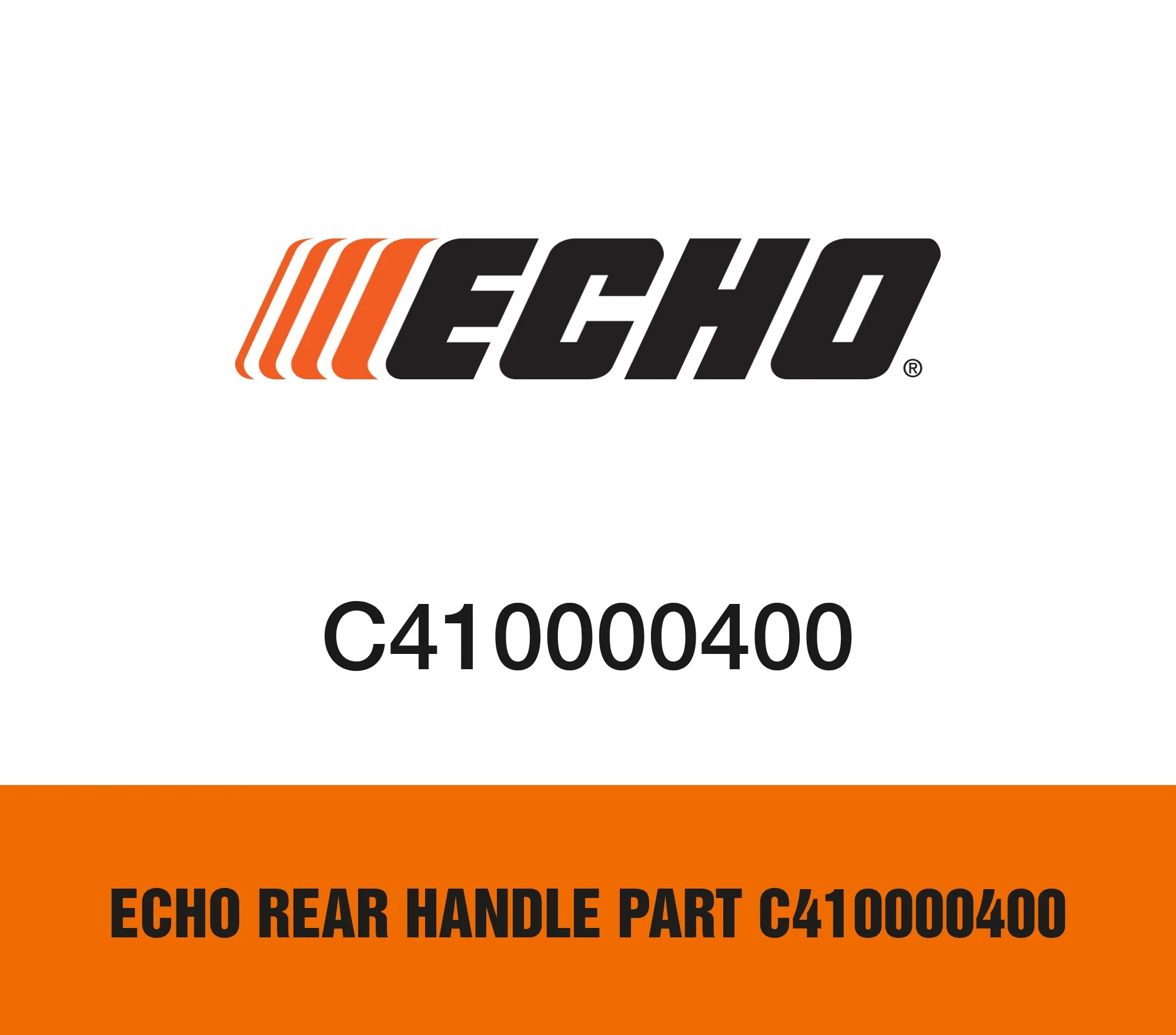 Echo Rear Handle Part C410000400