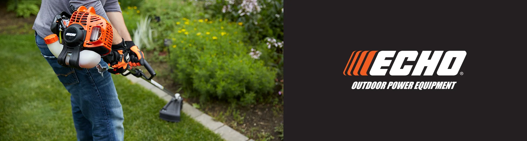 Echo Trimmer SRM 225 Echo Srm Series Trimmer Srm 225 Woman Trimming Flower Bed Service Pages Trimmers product image