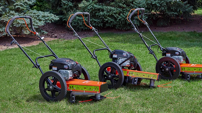 ECHO Wheeled Series Trimmers And Brushcutters High Capacity Wheel Driven Trimming feature image