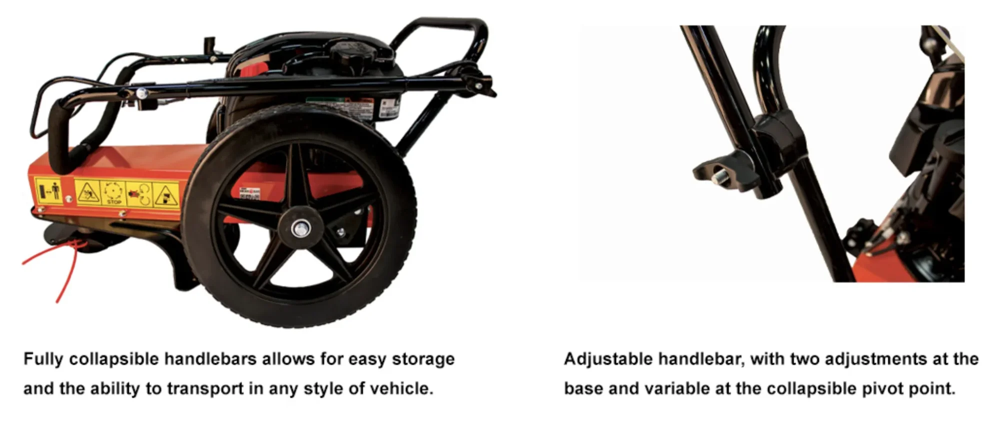 ECHO Wheeled Series Trimmers And Brushcutters Large Diameter Tires feature image