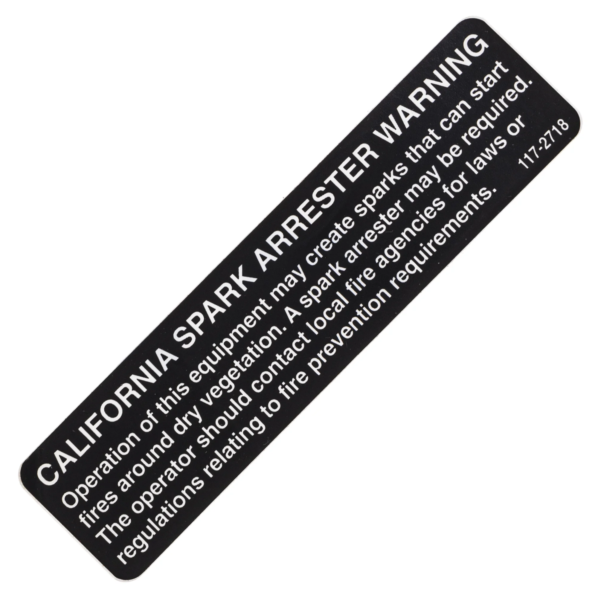 Exmark Decal Part 117-2718