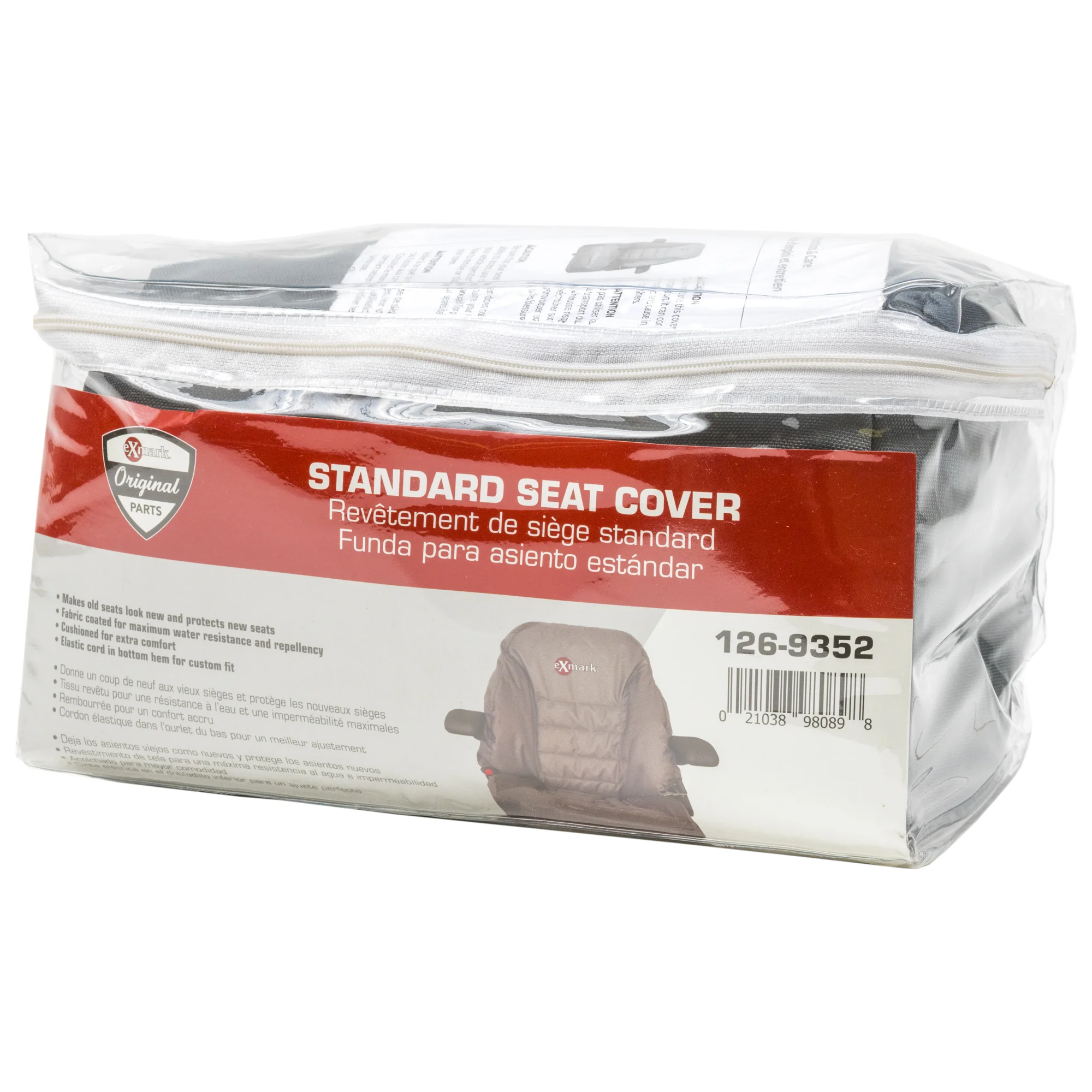 Exmark Seat Cover–Standard 18" Back 126-9352