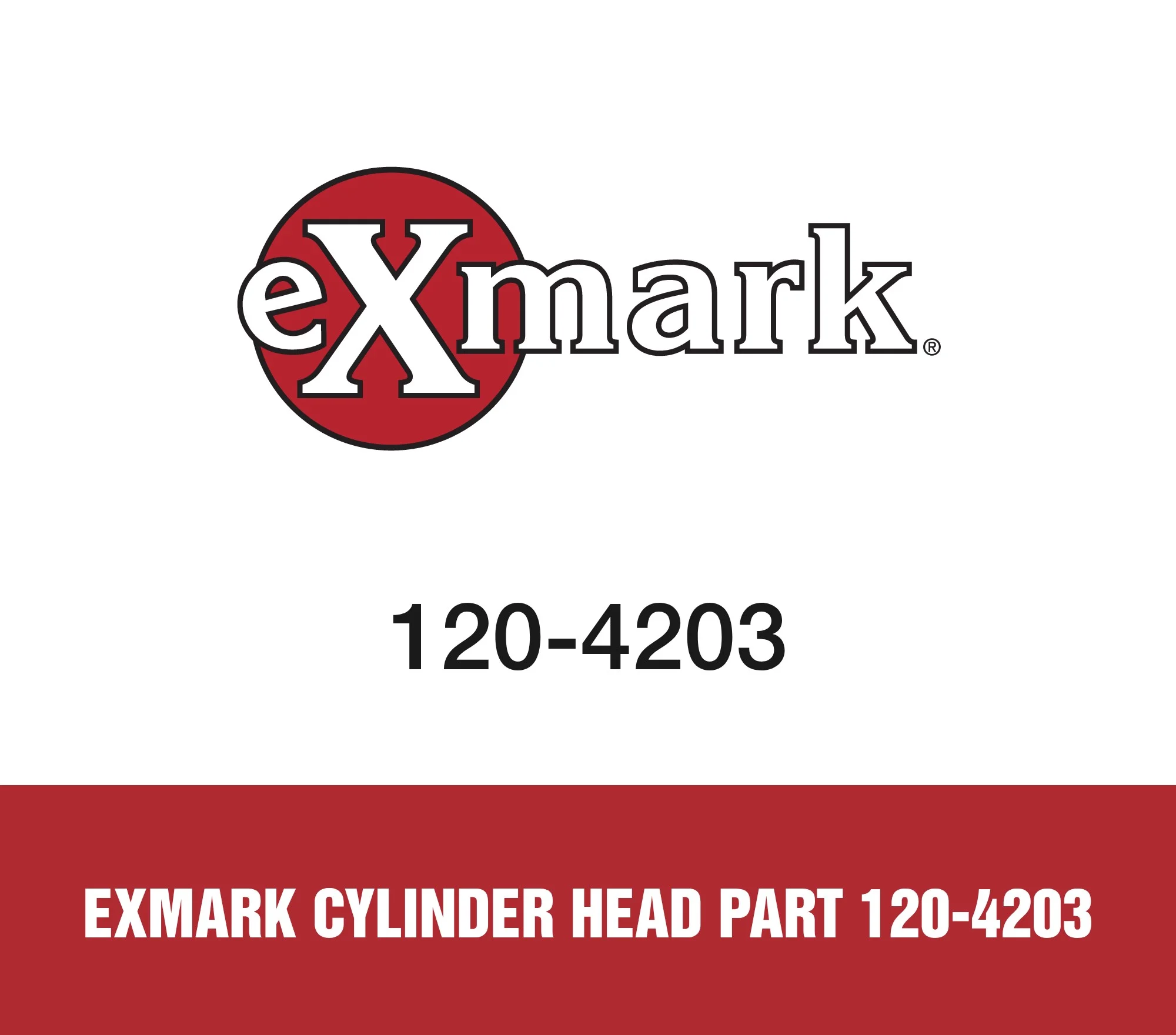 Exmark Cylinder Head Part 120-4203
