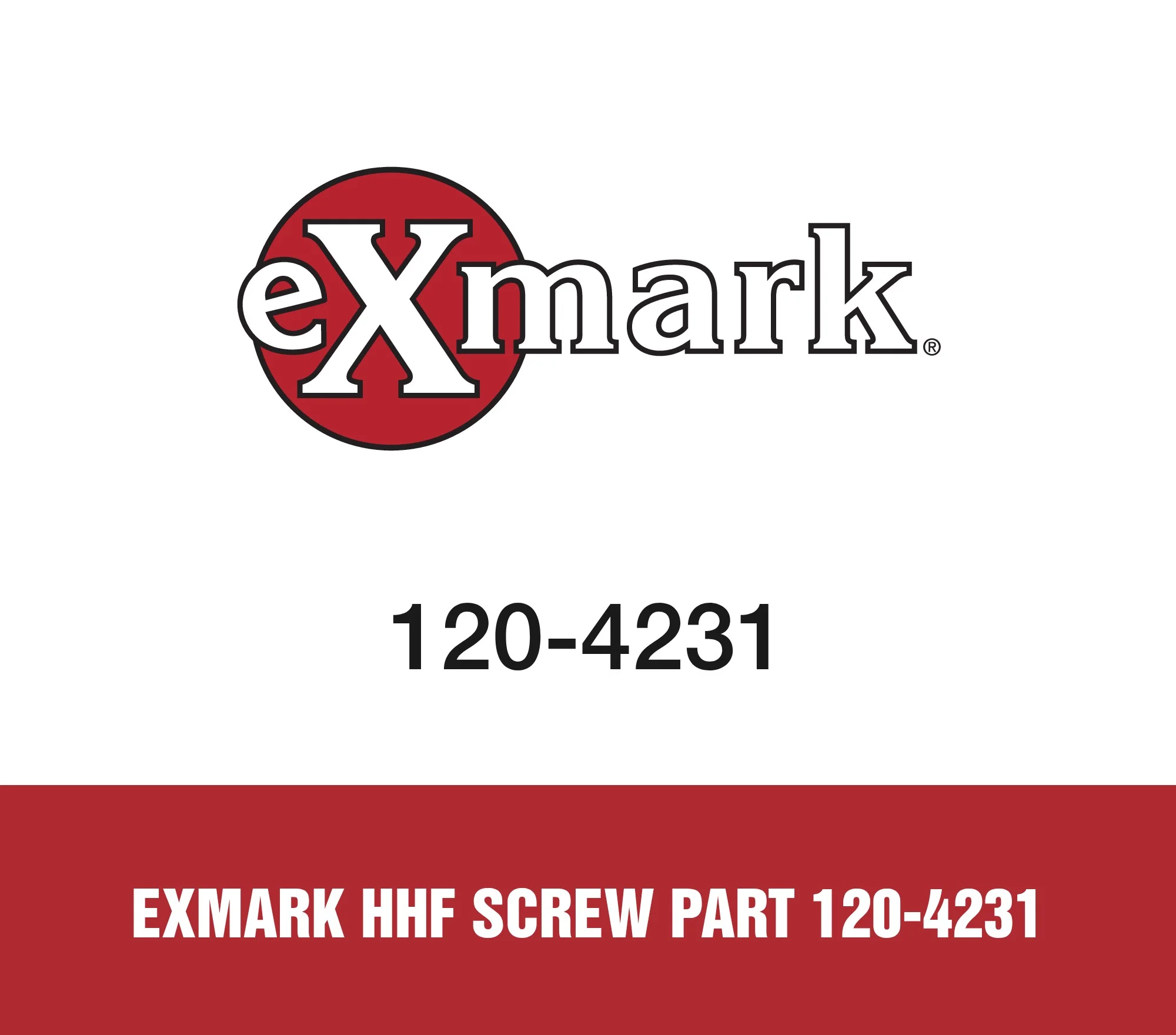 Exmark Hhf Screw Part 120-4231