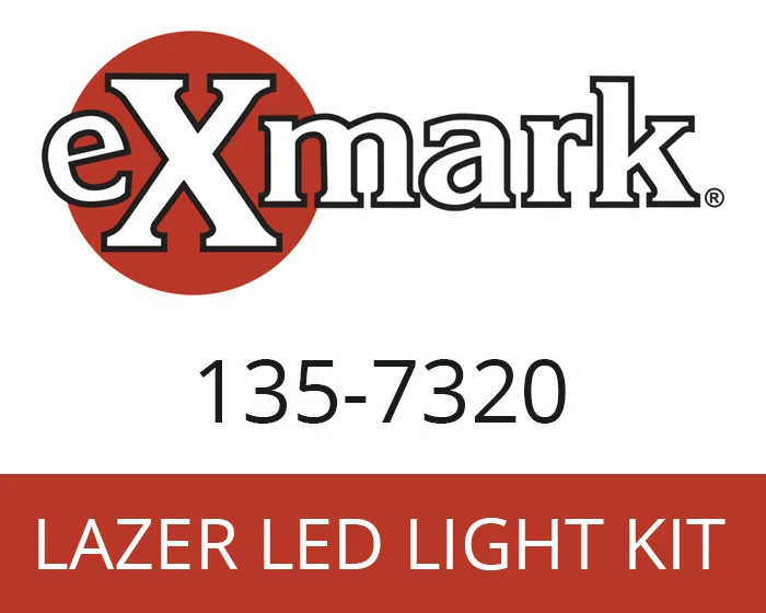 Exmark lazer led light kit outdoor power equipment accessory
