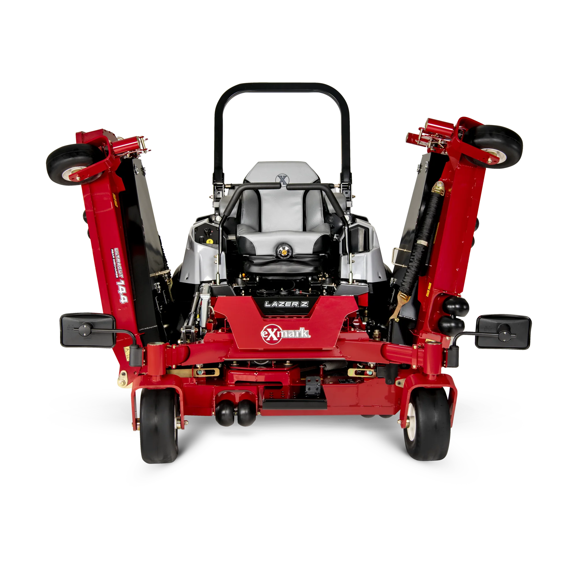 Exmark Lazer Z S Diesel Series Zero Turn Rider Lzs86Tdym12Rw0 Front View Collapsed product image