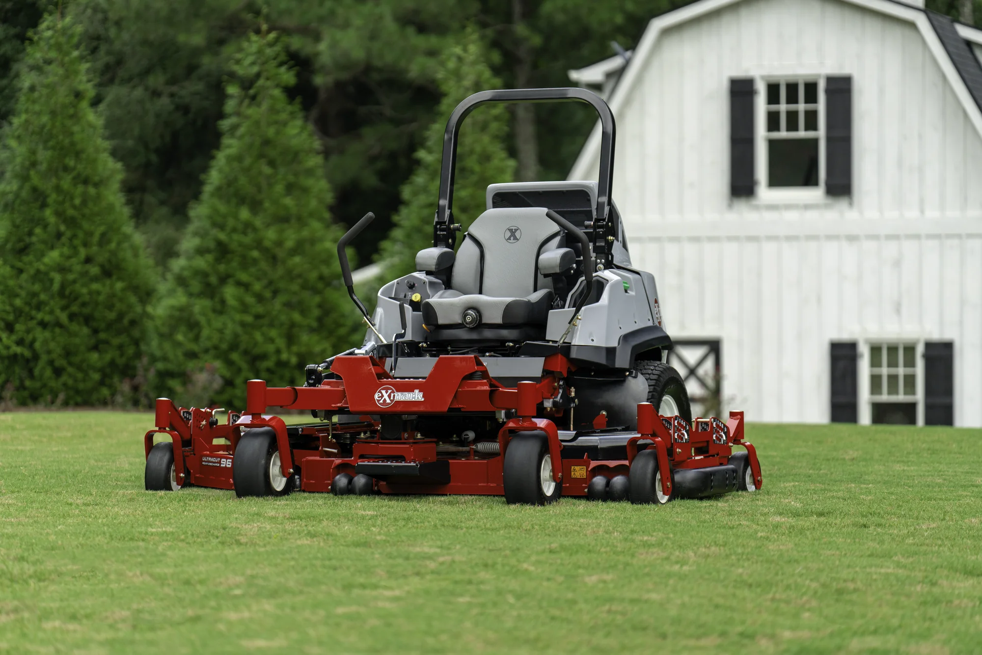 Exmark Lazer Z S Diesel Series Zero Turn Rider LZS88CDYM96RW0 Exmark Lazer Z S Diesel Series Zero Turn Rider Lzs88Cdym96Rw0 Mower On Lawn product image