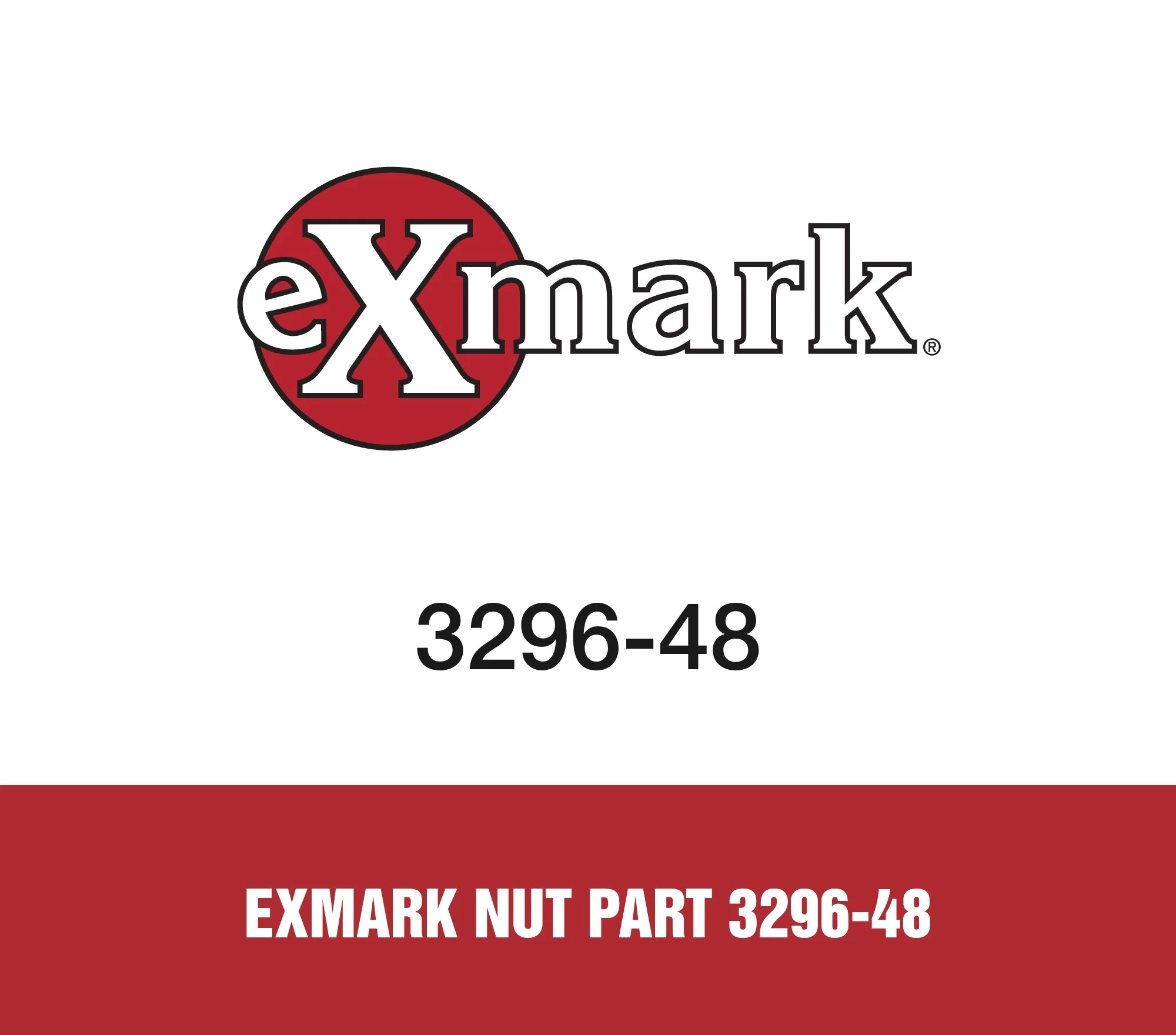 Exmark Nut Part 3296-48