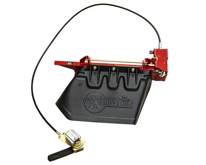 Exmark operator controlled discharge hand outdoor power equipment accessory