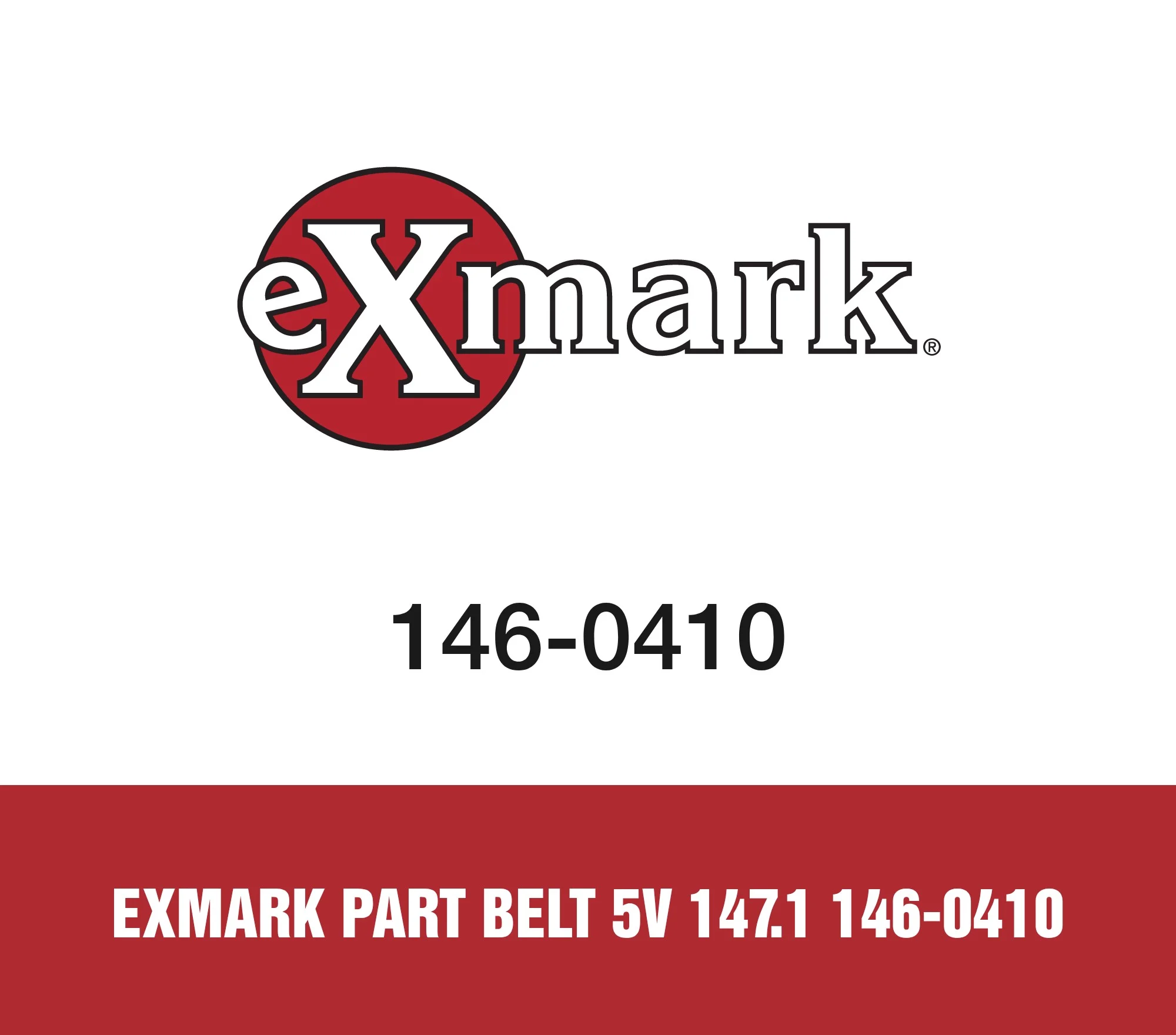 Exmark Part Belt 5V 147.1 146-0410