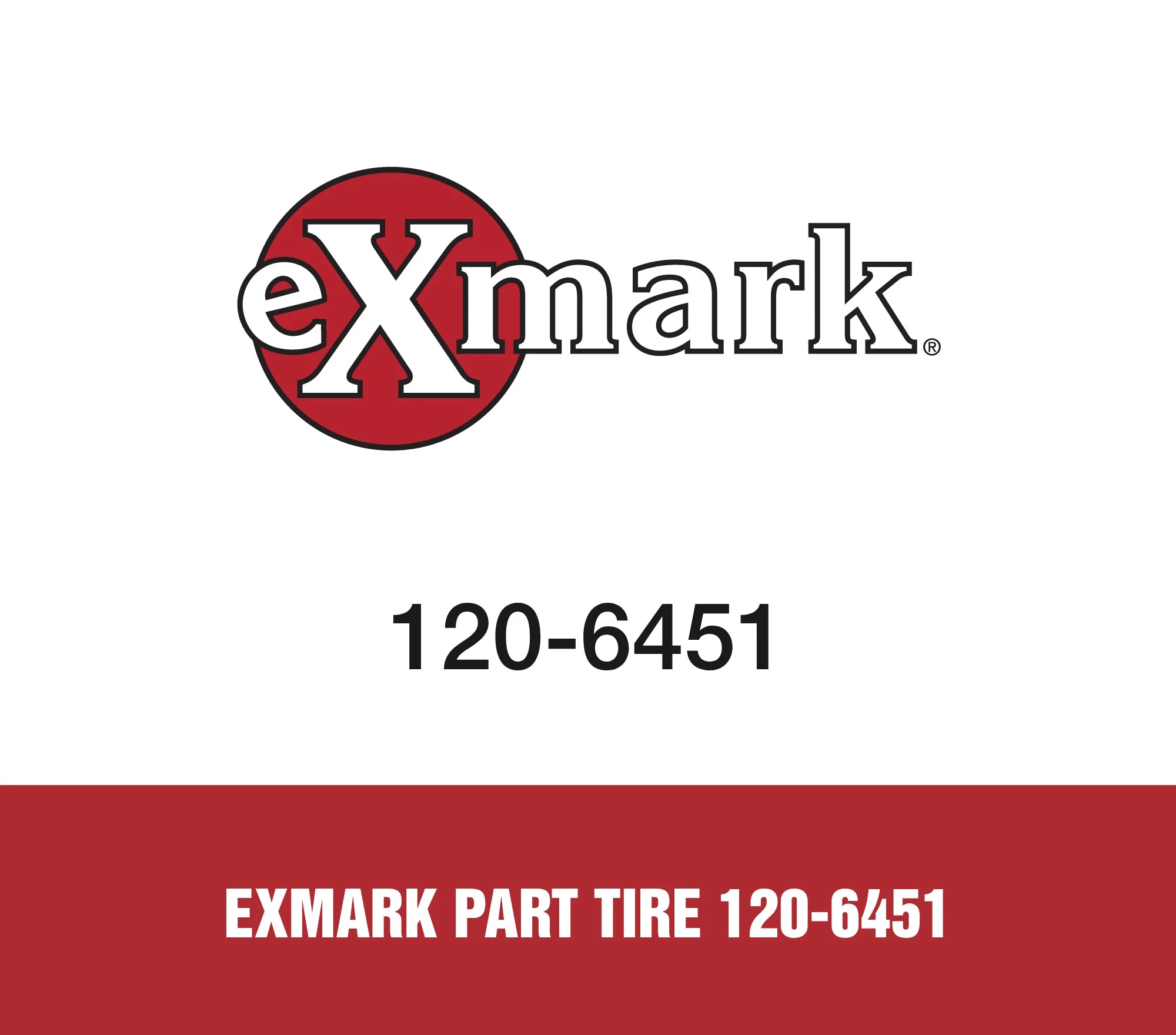 Exmark Part Tire 120-6451