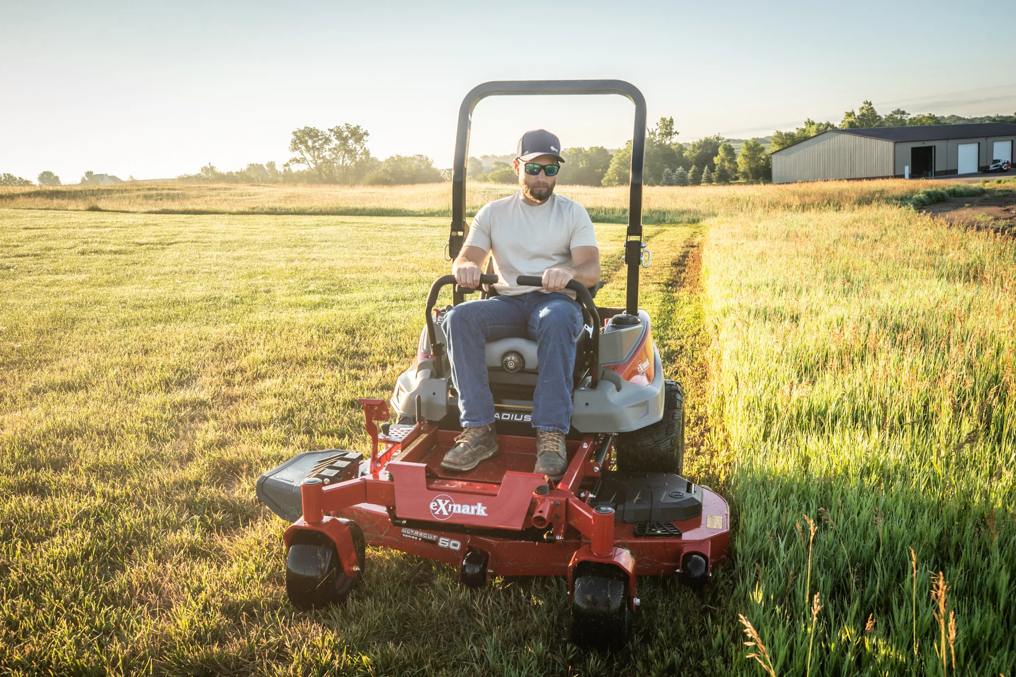 Exmark Radius S Series Zero Turn Riders Upgraded Commercial Zero Turn Platform feature image