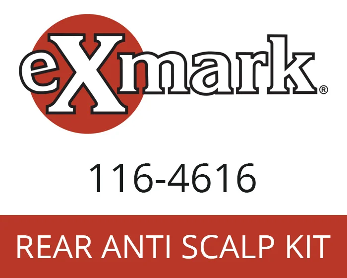 Exmark rear anti scalp kit outdoor power equipment accessory