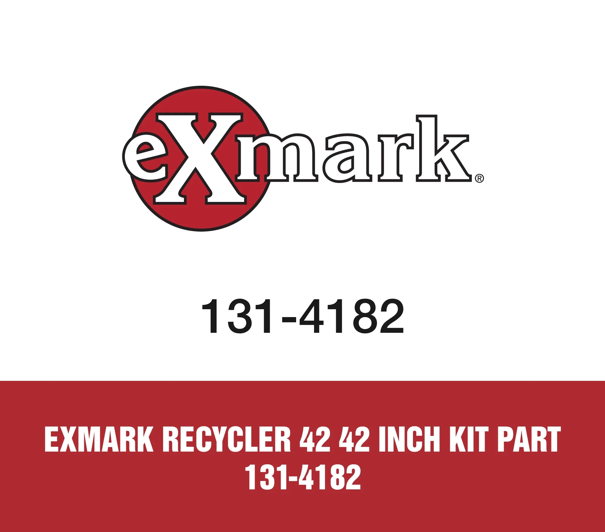 Exmark Recycler 42 42 inch Kit Part 131-4182