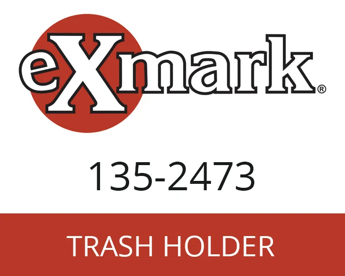 Exmark trash holder outdoor power equipment accessory