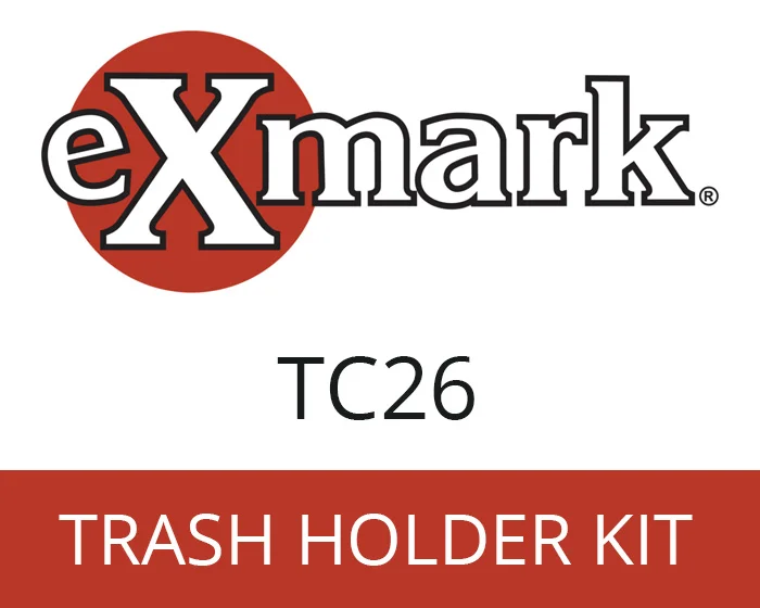 Exmark trash holder kit tc26 outdoor power equipment accessory