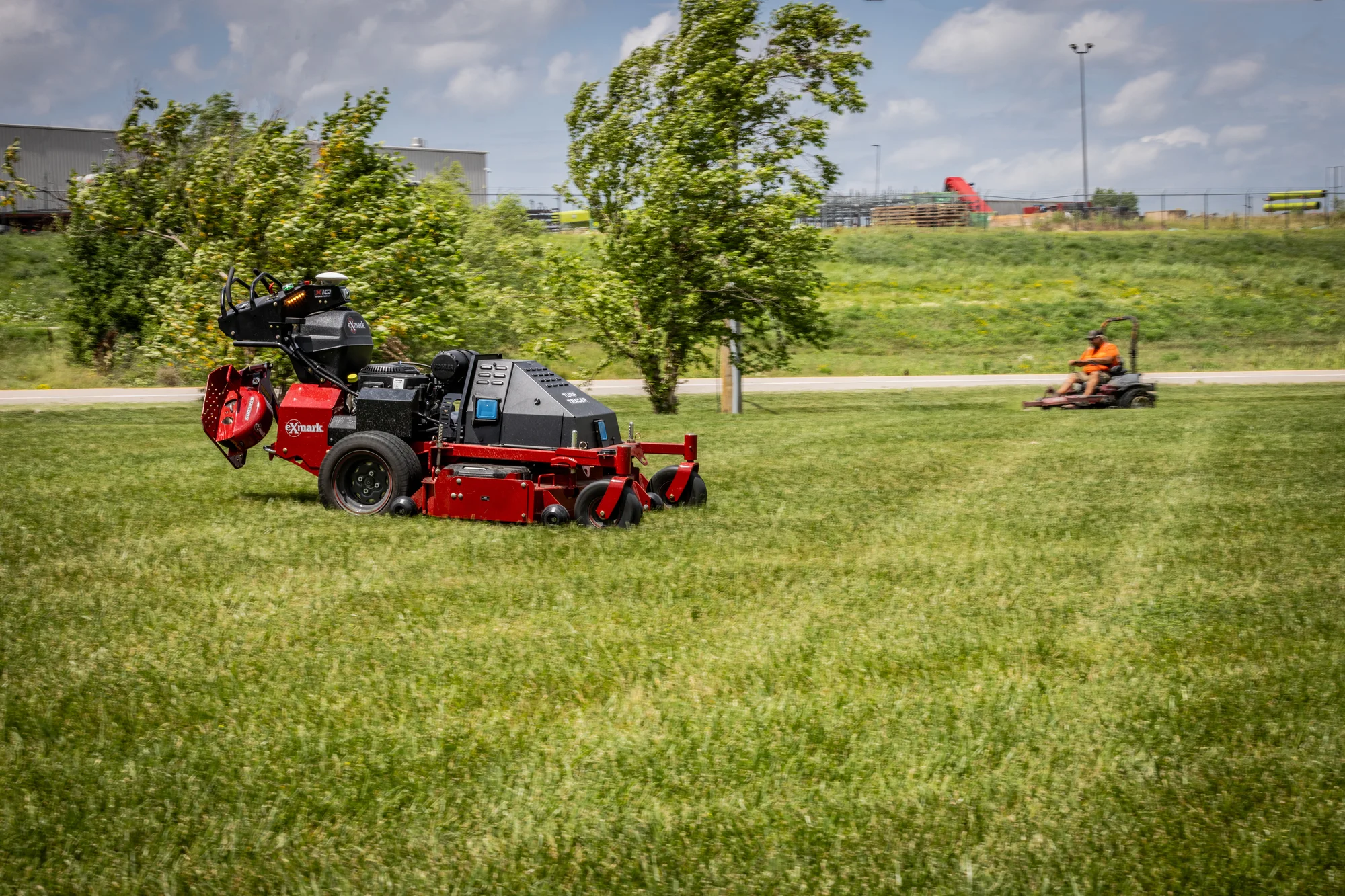 Exmark Turf Tracer Autonomous Series Walk Behind Mowers Fleet Management Potential feature image