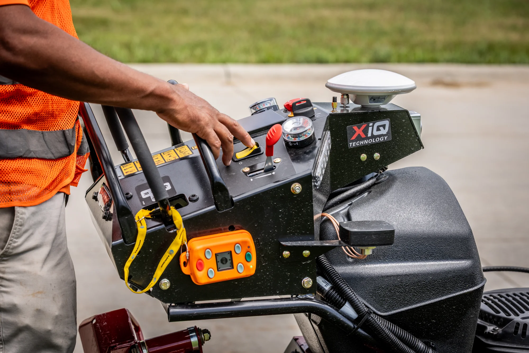 Exmark Turf Tracer Autonomous Series Walk Behind Mowers Safety And Override Controls feature image
