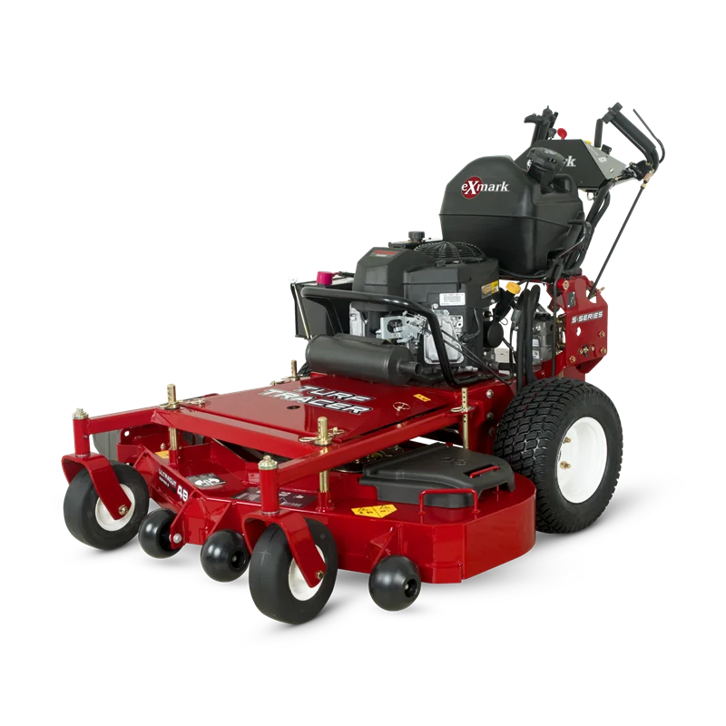 Exmark Turf Tracer S Series Walk Behind Mowers Multiple Discharge Setups feature image