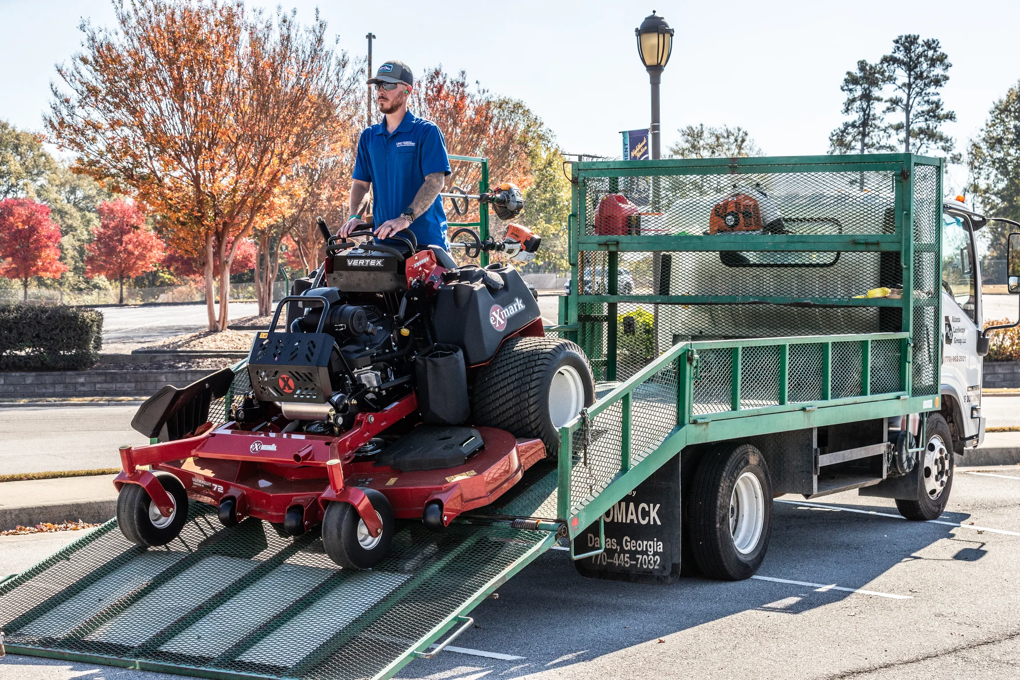 Exmark Vertex X Series Stand On Mower Reinforced Frame And Deck Assembly feature image