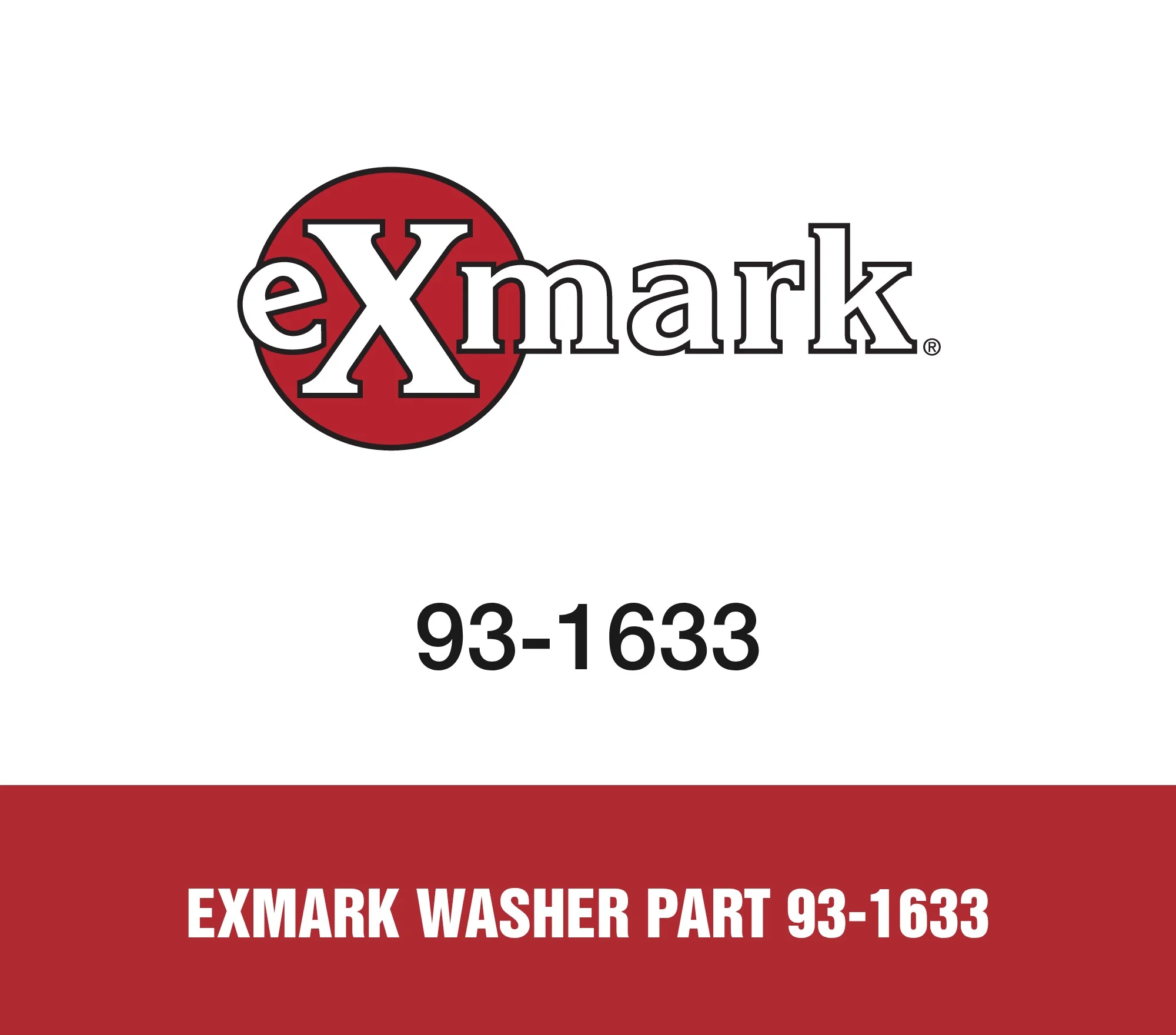 Exmark Washer Part 93-1633