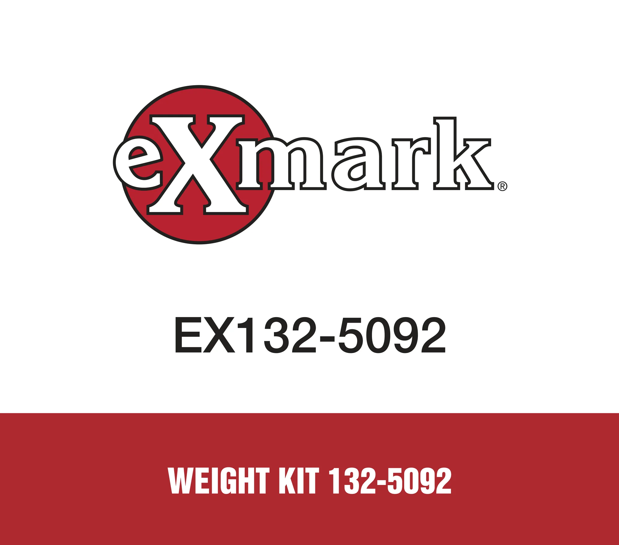 Exmark Weight Kit 132-5092