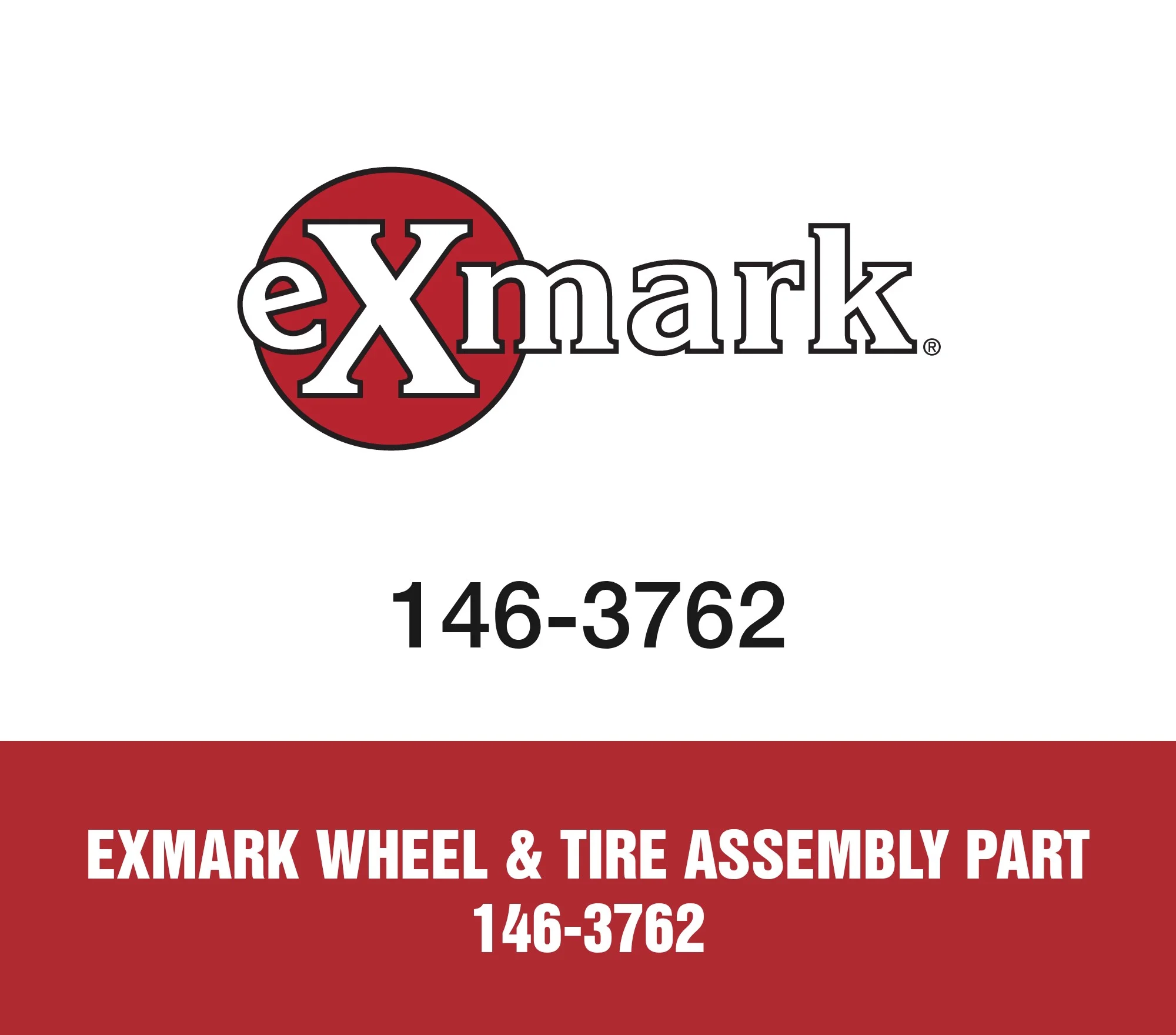 Exmark Wheel & Tire Assembly Part 146-3762