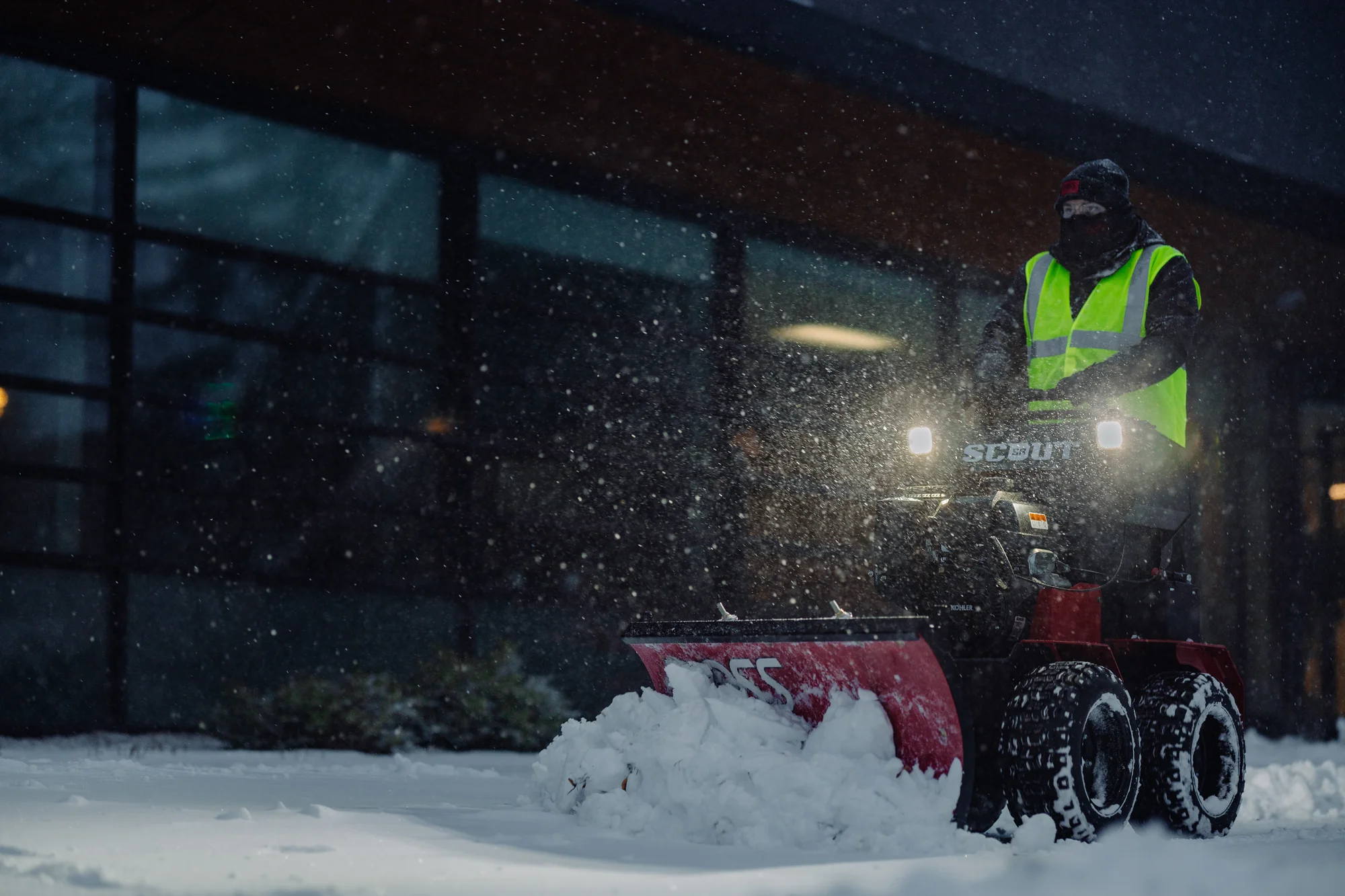 BOSS Snowrator Series Snow Plows Four Wheel Drive Traction feature image