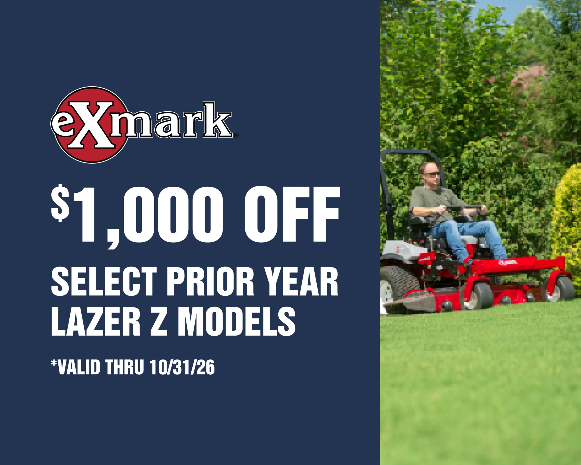 Exmark Lazer Z V Series Zero Turn Rider LZV060B2360A00